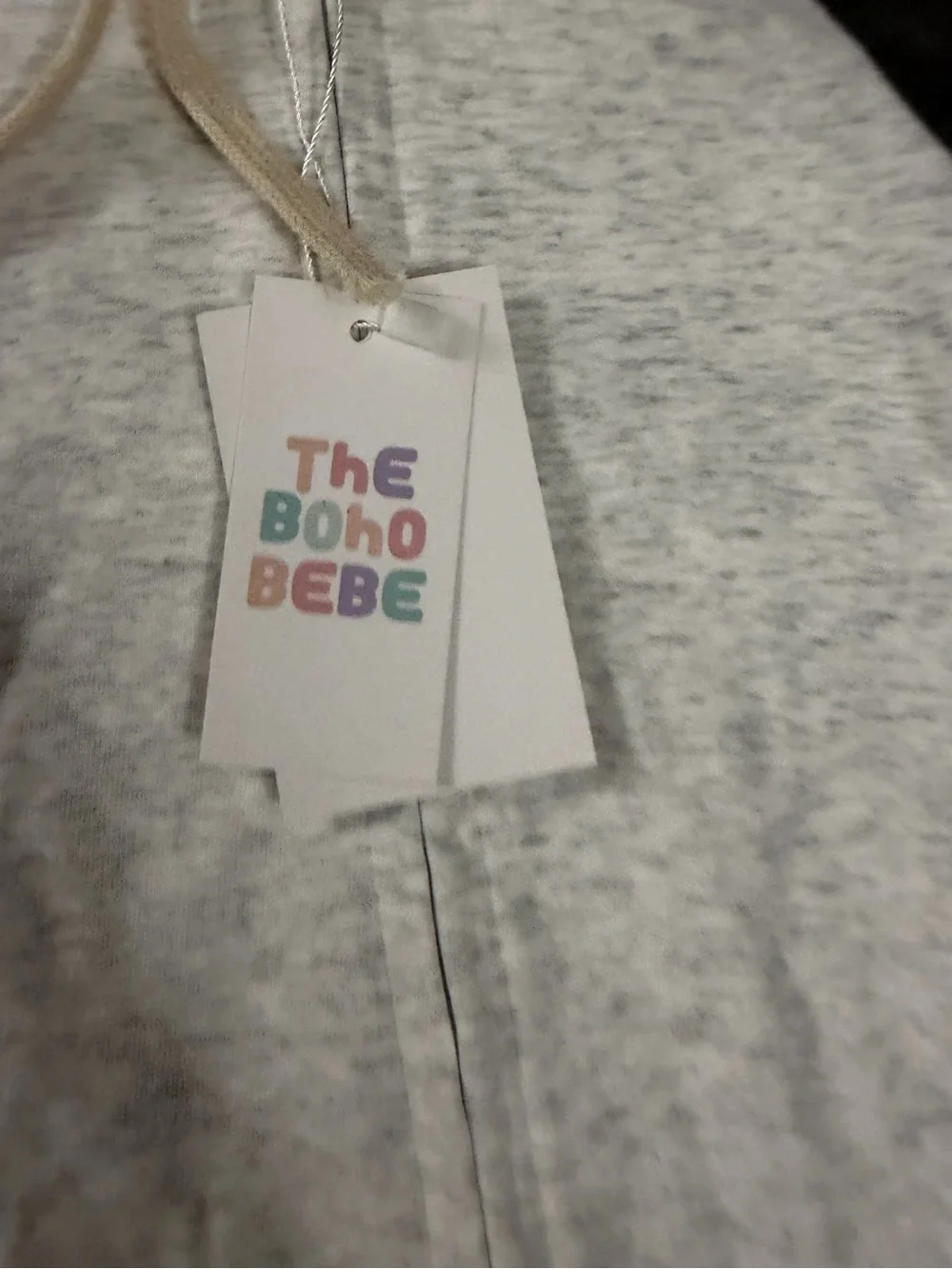The Boho Bebe 9/12 Hooded Baby Romper NWT